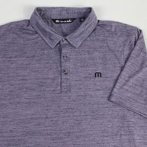 Travis Matthew Short Sleeve Golf Polo Shirt Mens Size L